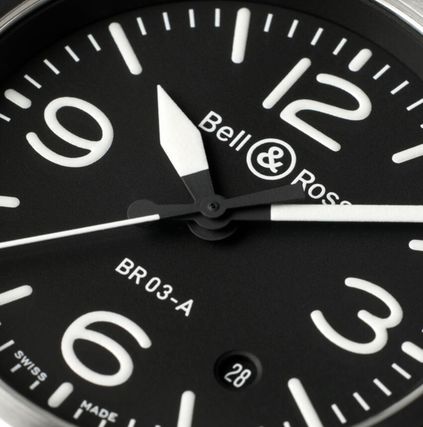 NEW BR 03 BLACK STEEL BR03A-BL-ST/SRB|BELL&ROSS|株式会社山城時計店