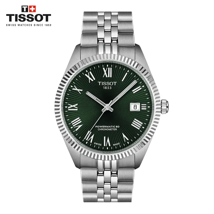 TISSOT Ballade COSC グリーン メイン