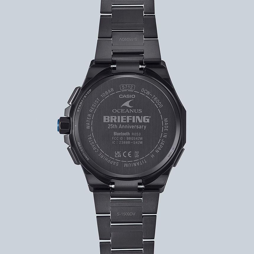 OCW-T6000BR-1AJR BRIEFING 25th Anniversary Limited Edition|CASIO ...